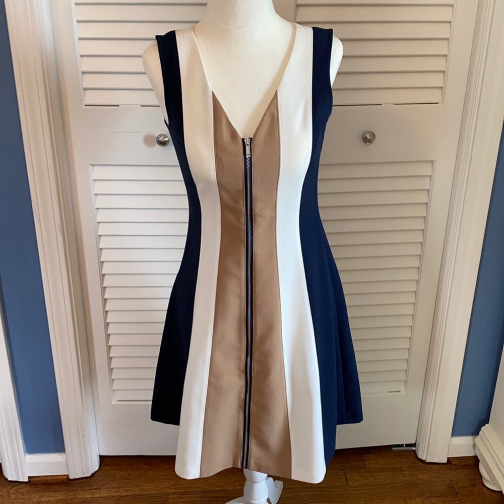 Ann Taylor size 0P block dress